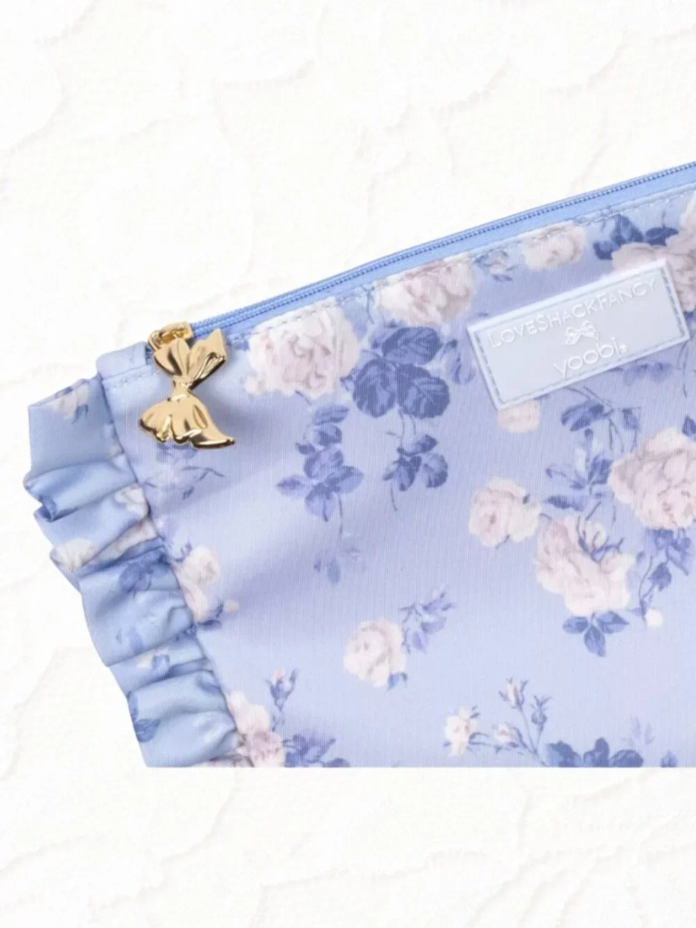 💙 LoveShackFancy x Target - Pencil Case with Ruffles - Whisper Blue